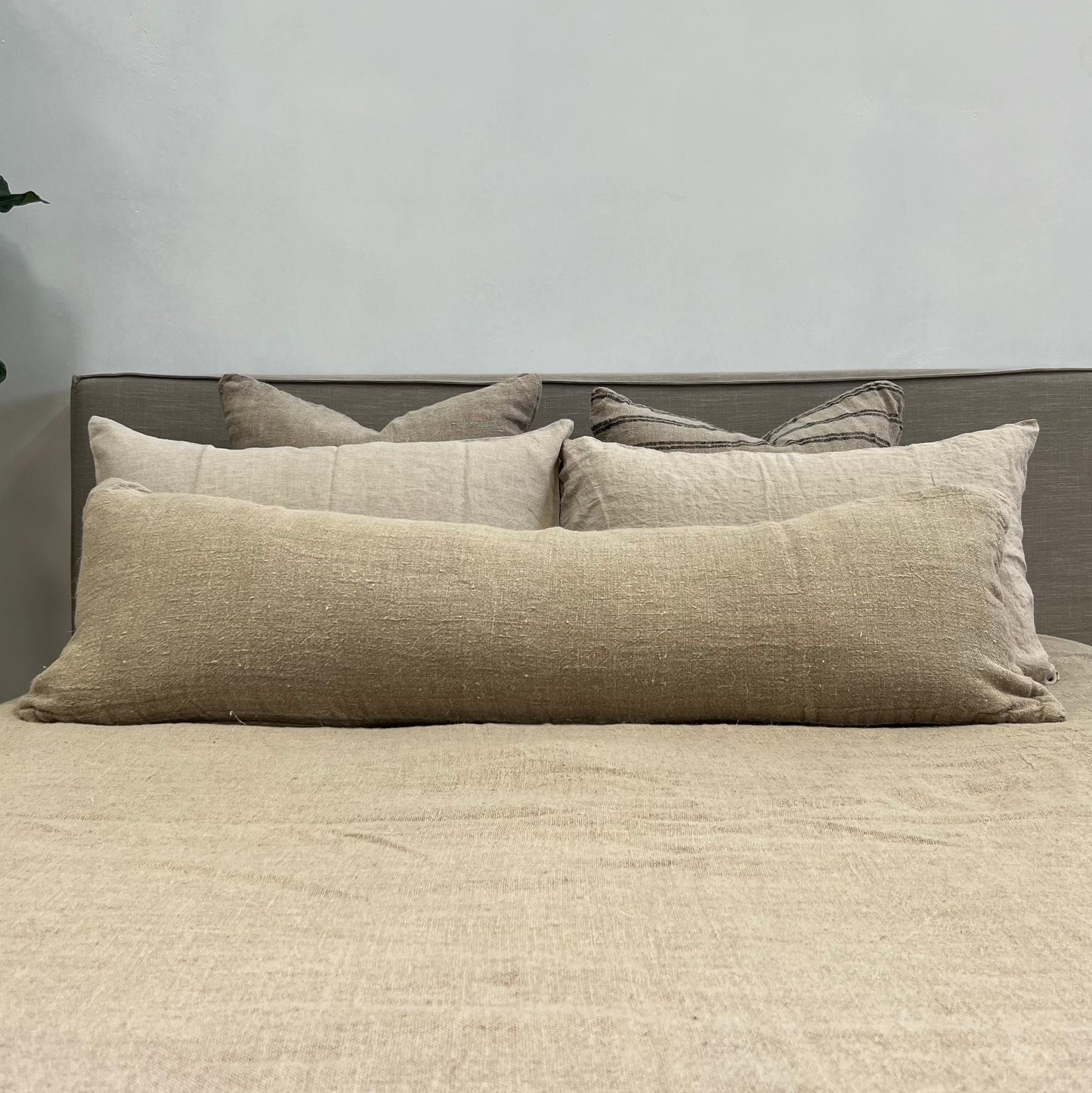 Angaston Handloomed Cushion Cover Natural 40 X 120 Cm