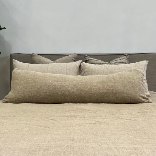 Angaston Handloomed Cushion Cover Natural 40 X 120 Cm