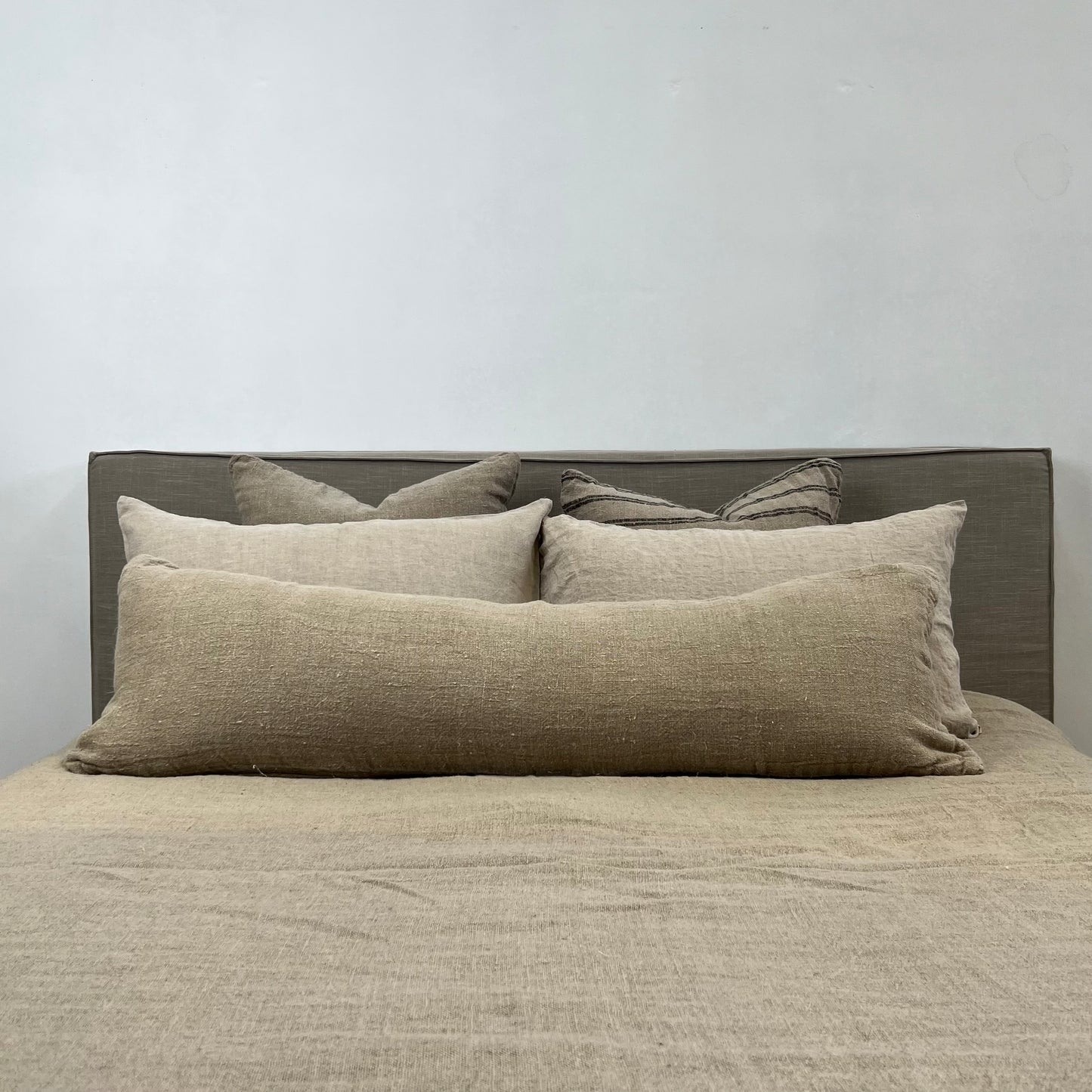 Angaston Handloomed Cushion Cover Natural 40 X 120 Cm