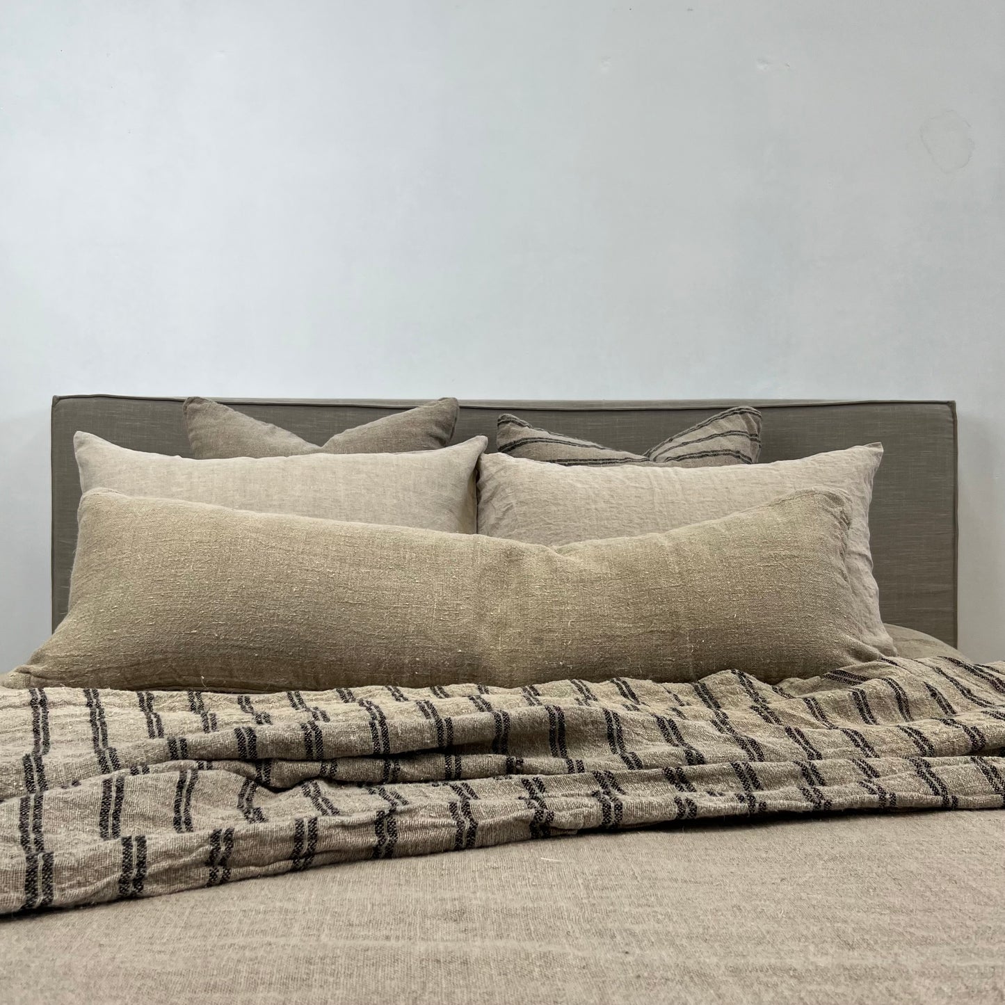 Angaston Handloomed Cushion Cover Natural 40 X 120 Cm