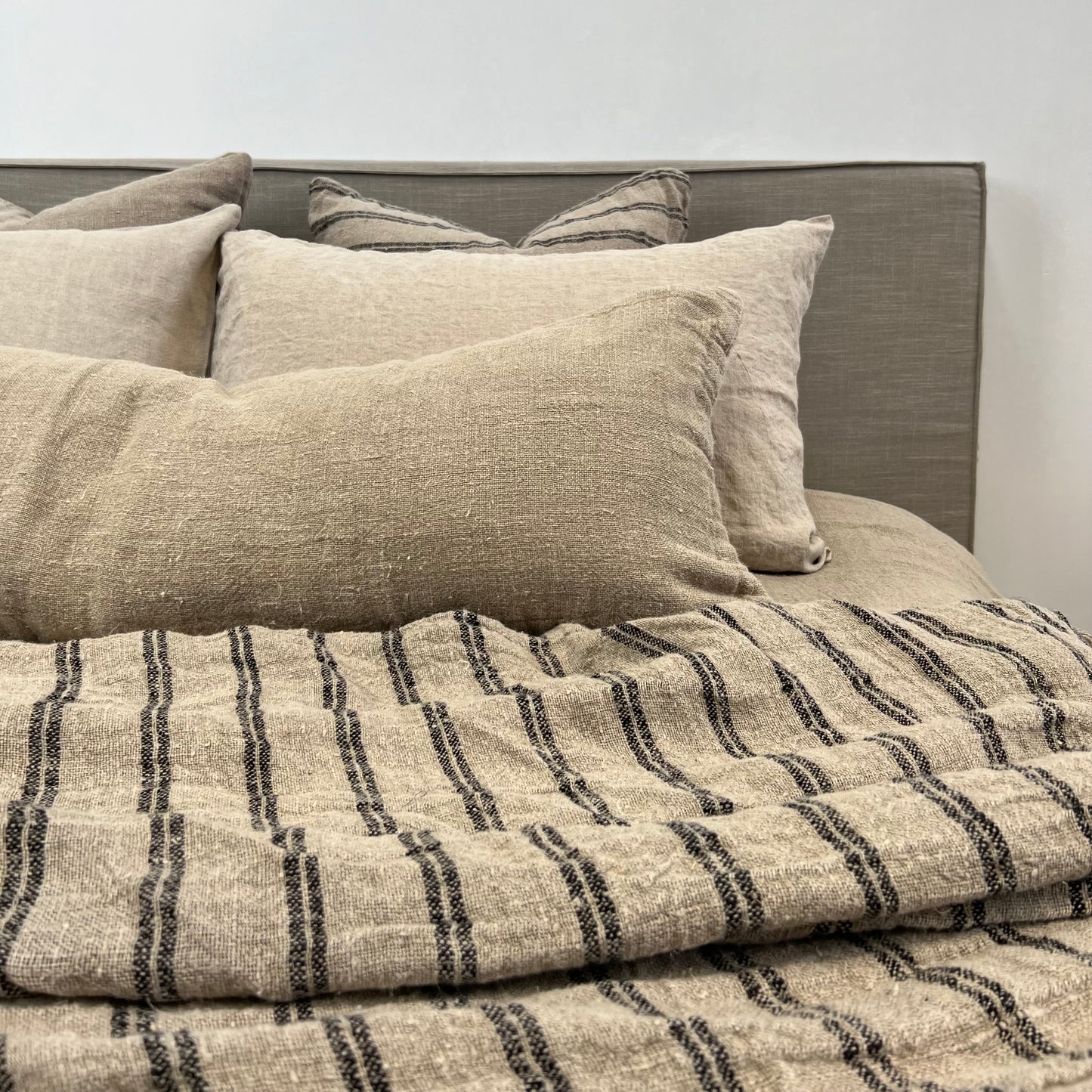 Angaston Handloomed Cushion Cover Natural 40 X 120 Cm