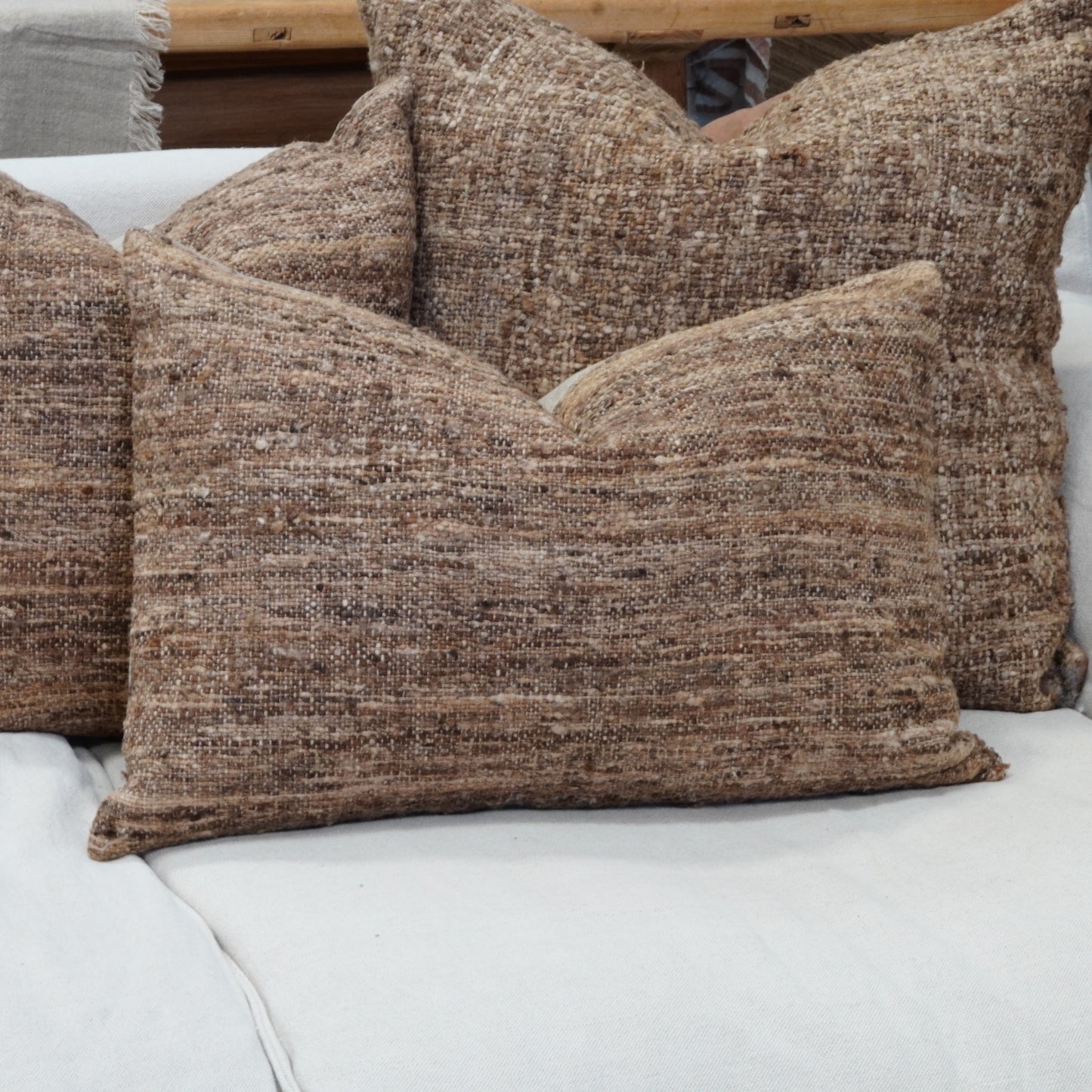 Tussar Raw Silk Cushion Cover 40 X 60