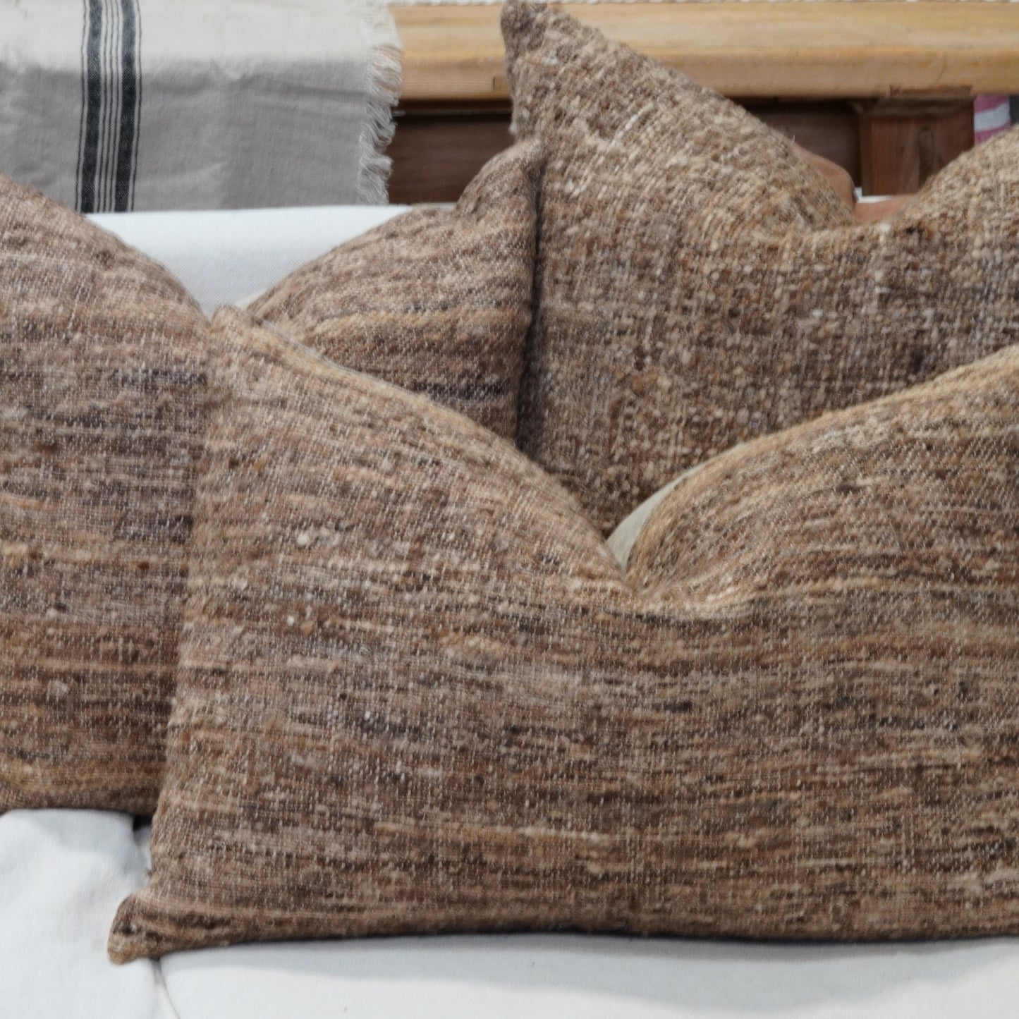 Tussar Raw Silk Cushion Cover 40 X 60