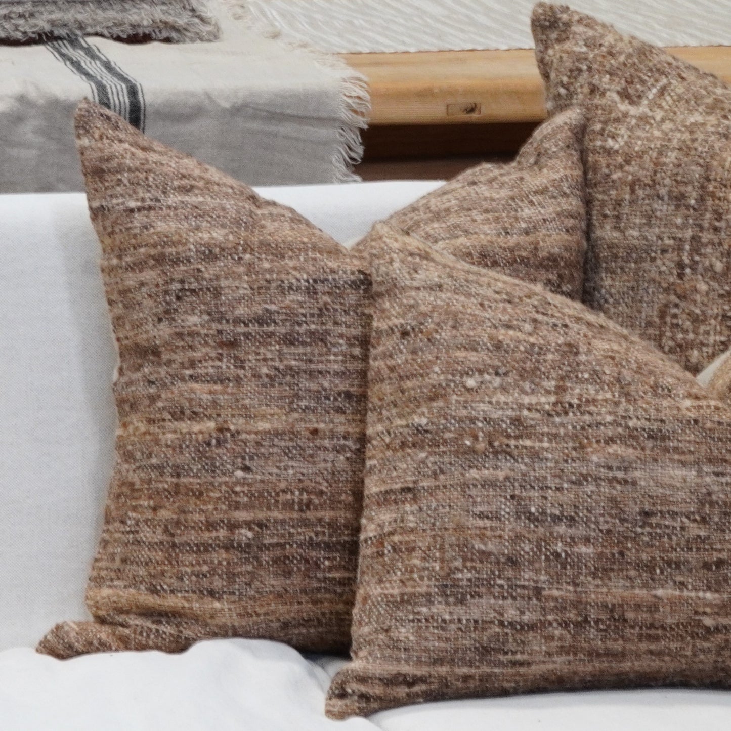 Tussar Raw Silk Cushion Cover 50X50