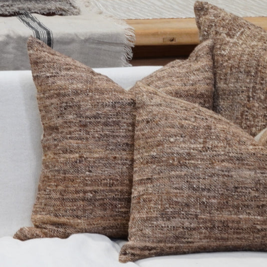 Tussar Raw Silk Cushion Cover 50X50