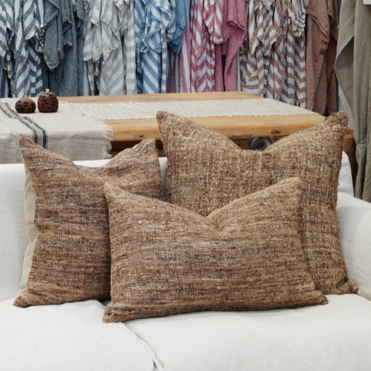 Tussar Raw Silk Cushion Cover 40 X 60