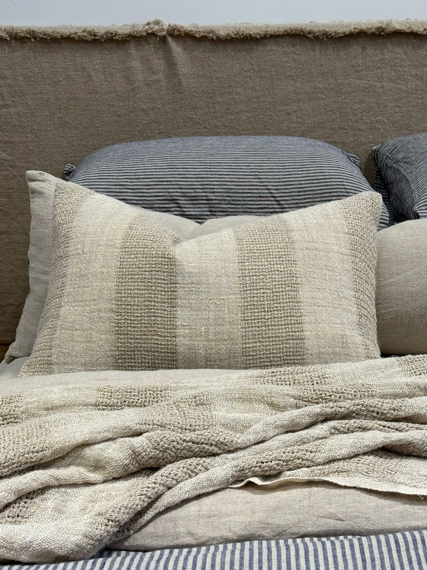 Ombre Linen Cushion Cover 40X60Cm