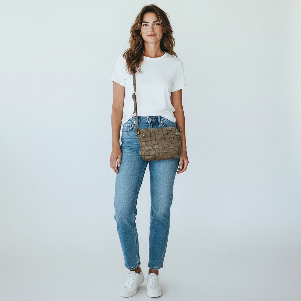 Chevy Double Body Crossbody Bag W2638b