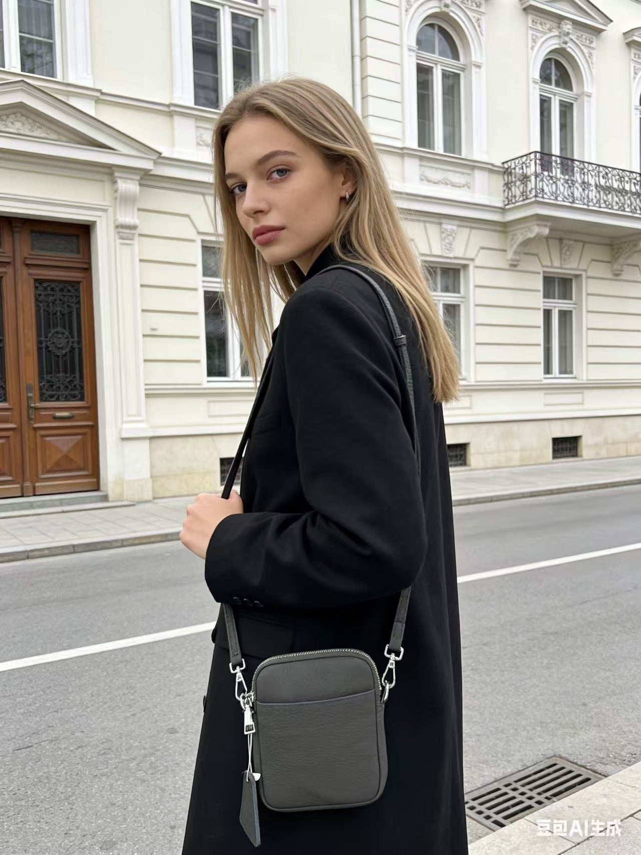 Cross Body Bag(Leather)
