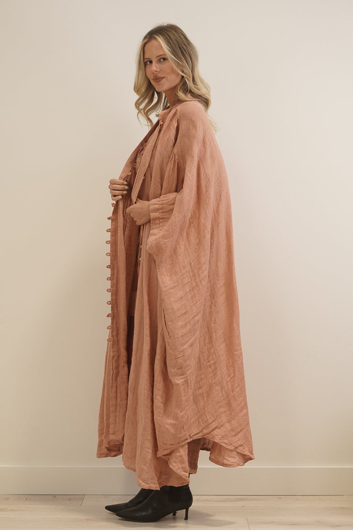 Donna Dress Cameo Brown Check