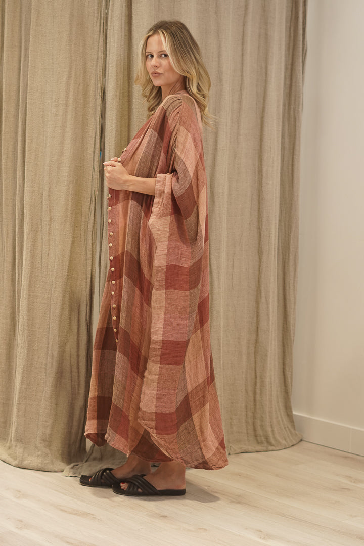 Donna Dress Cameo Brown Combo
