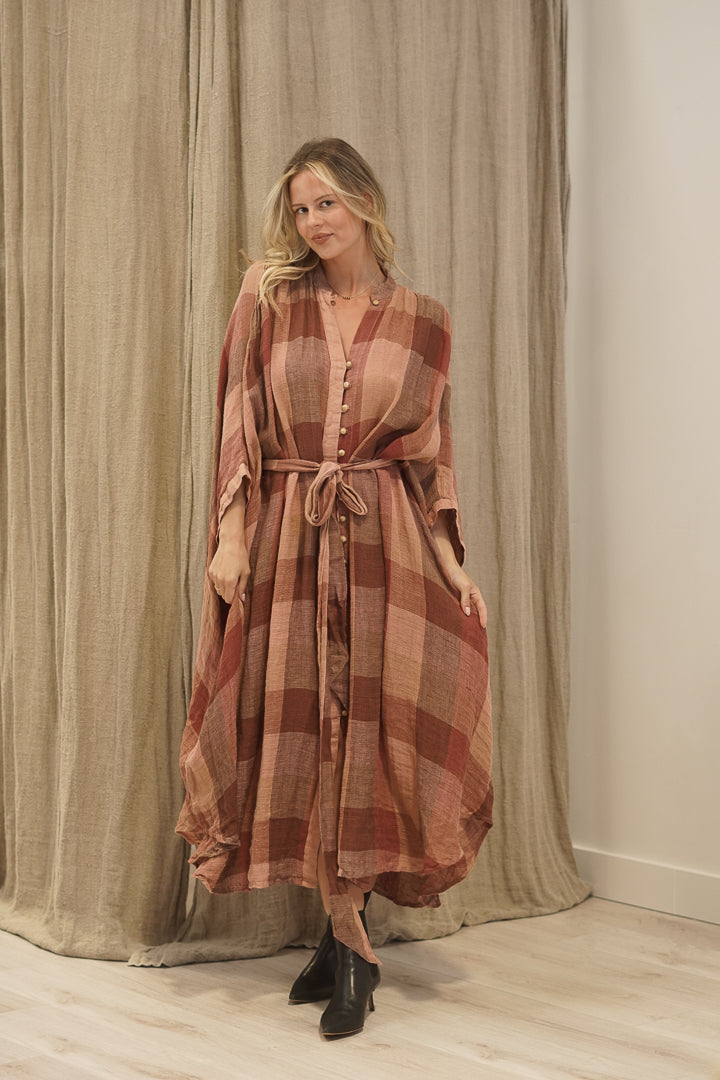 Donna Dress Cameo Brown Combo