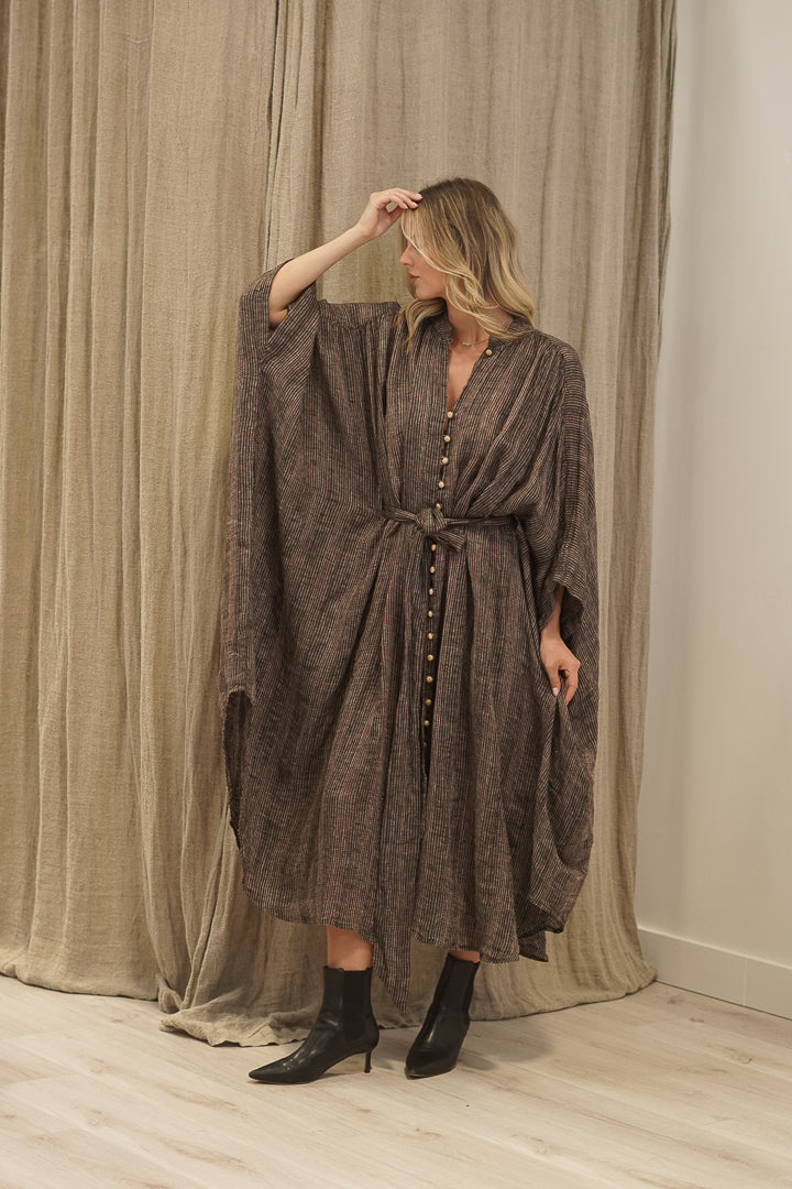 Donna Dress Toasted Earth Combo