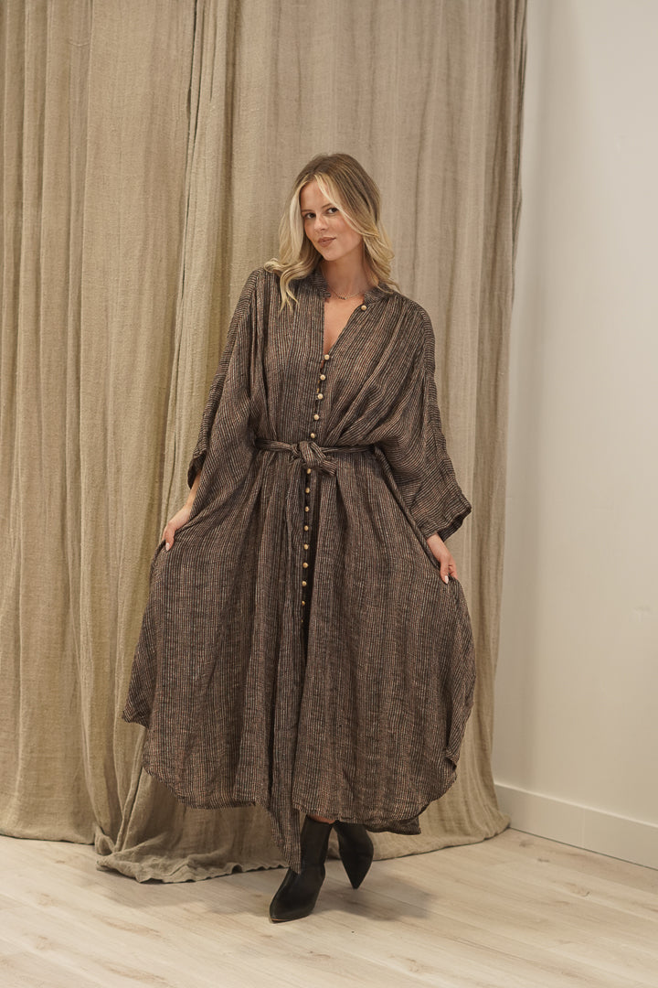 Donna Dress Toasted Earth Combo
