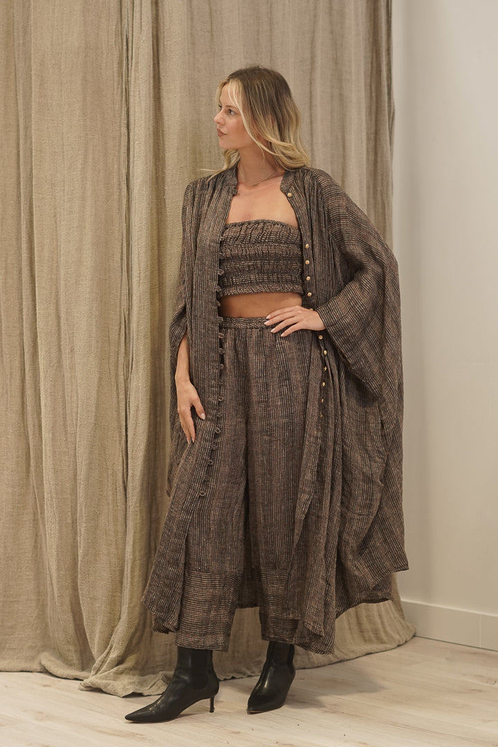 Donna Dress Toasted Earth Combo