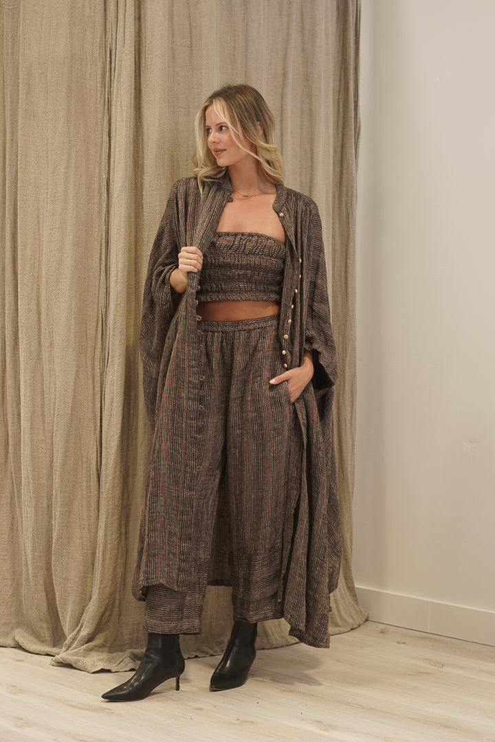 Donna Dress Toasted Earth Combo