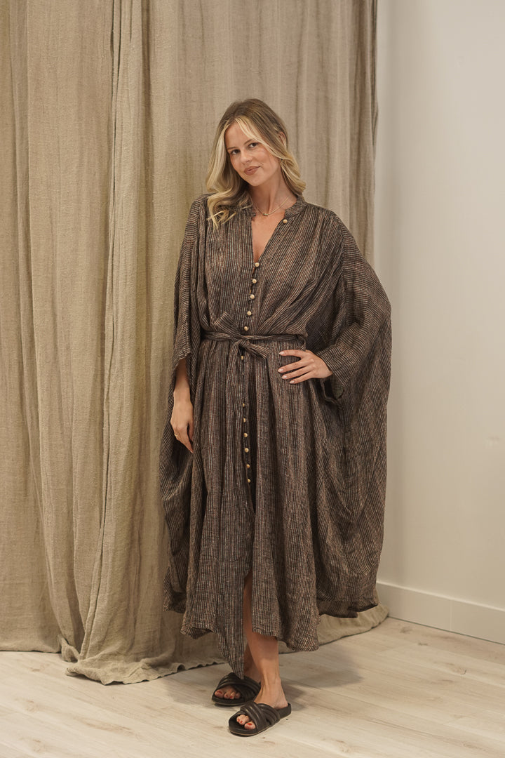 Donna Dress Toasted Earth Combo