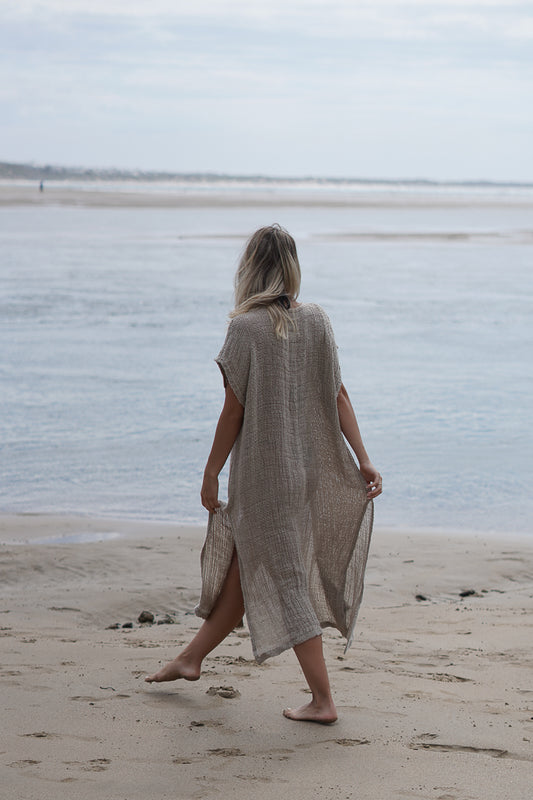 Marzia Sleeveless Kimono