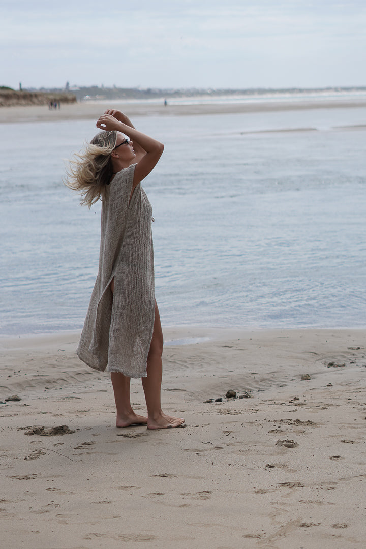 Marzia Sleeveless Kimono