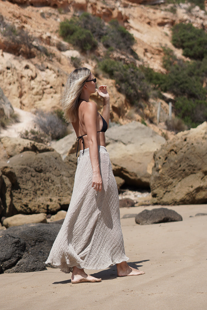 Sottana Linen Skirt