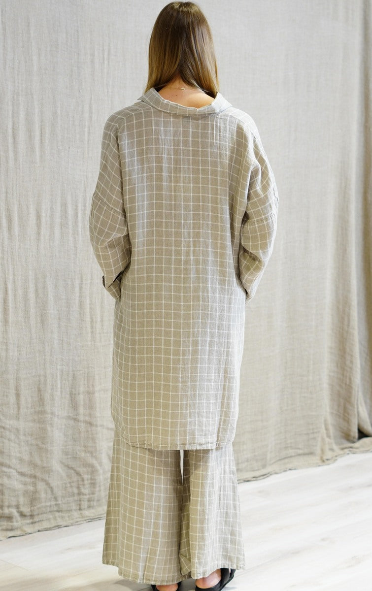 Giana Shirt Dress Venti Taupe