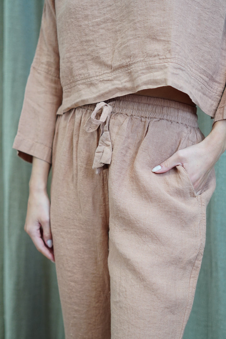 Erika Straight Leg Pants Clay
