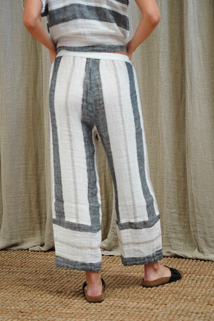 Tami Pants Black Stripey Xs Only