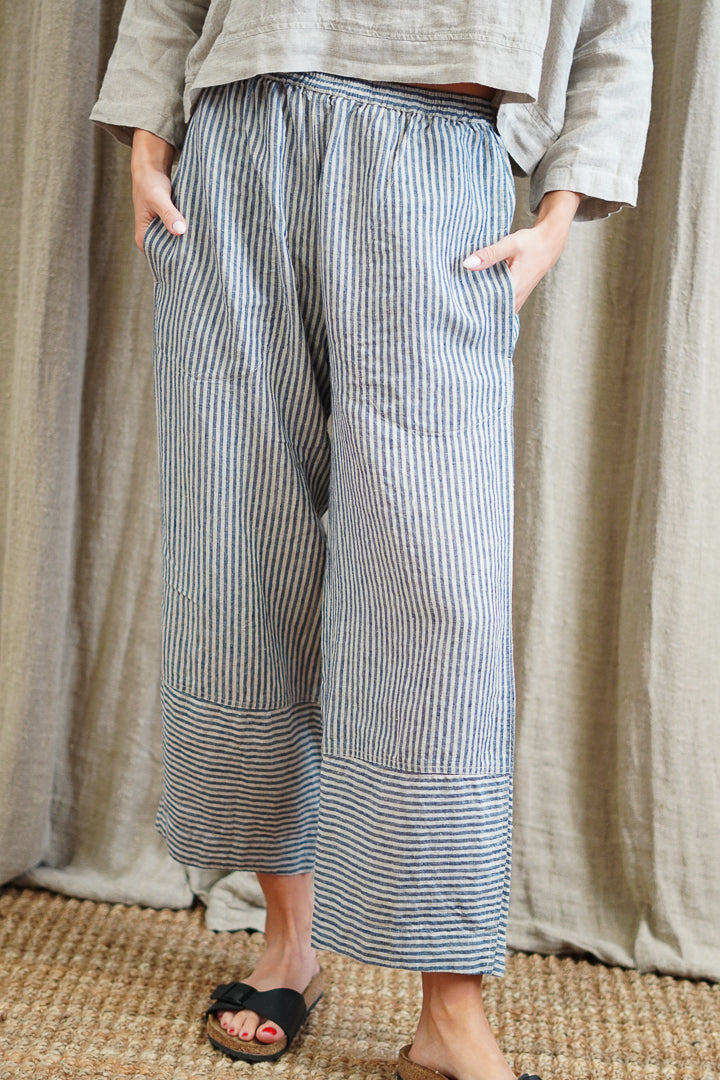 Tami Pants Blue Stripes