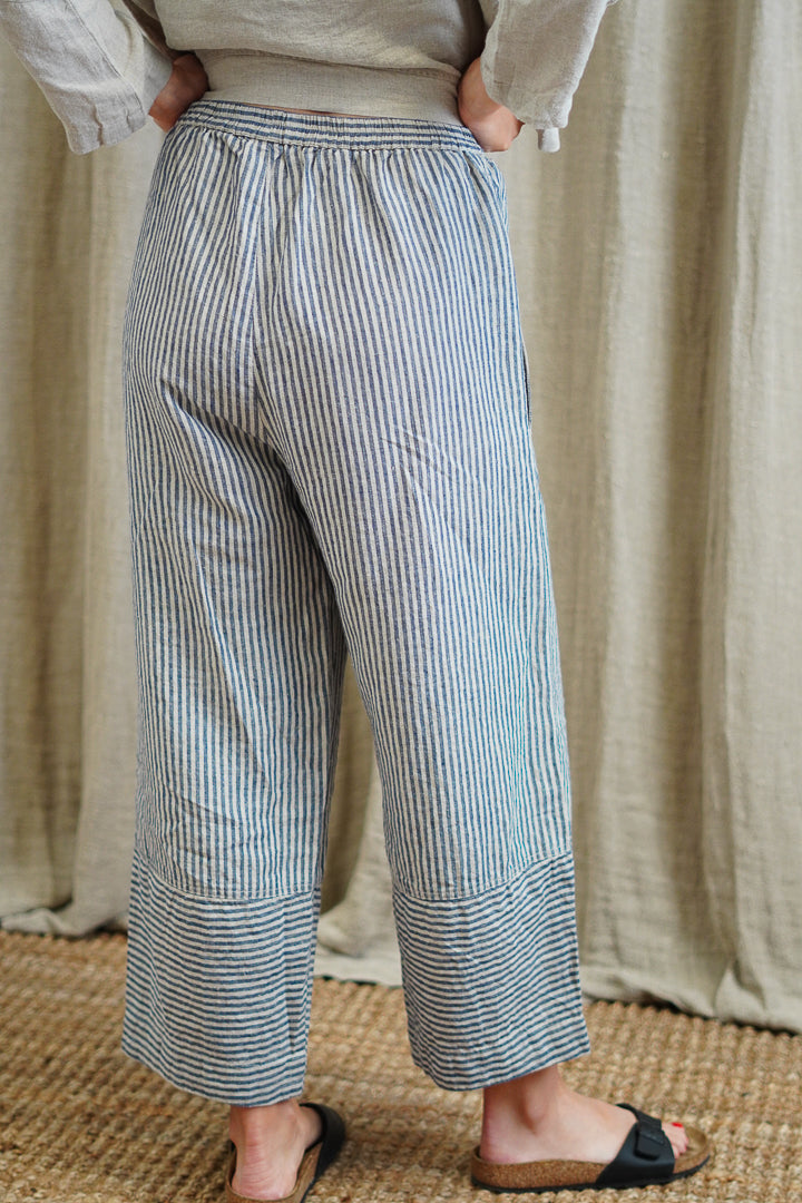 Tami Pants Blue Stripes