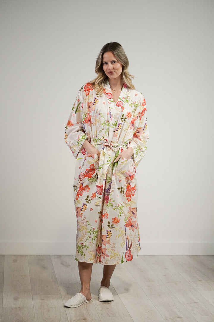 Parrot Tulips Kimono