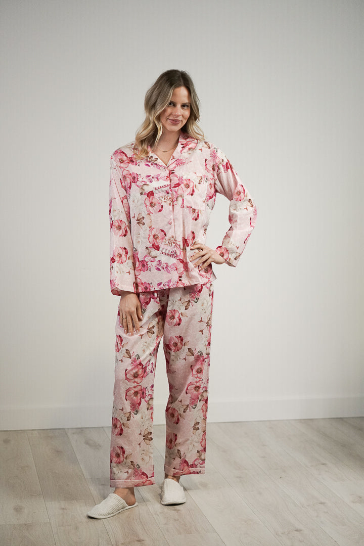Peony Garden Long Pj Set