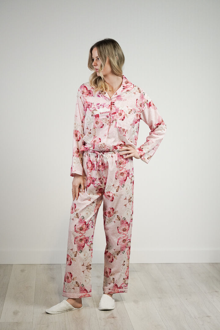 Peony Garden Long Pj Set