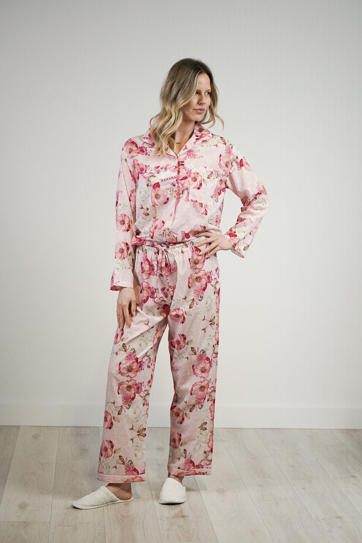 Peony Garden Long Pj Set