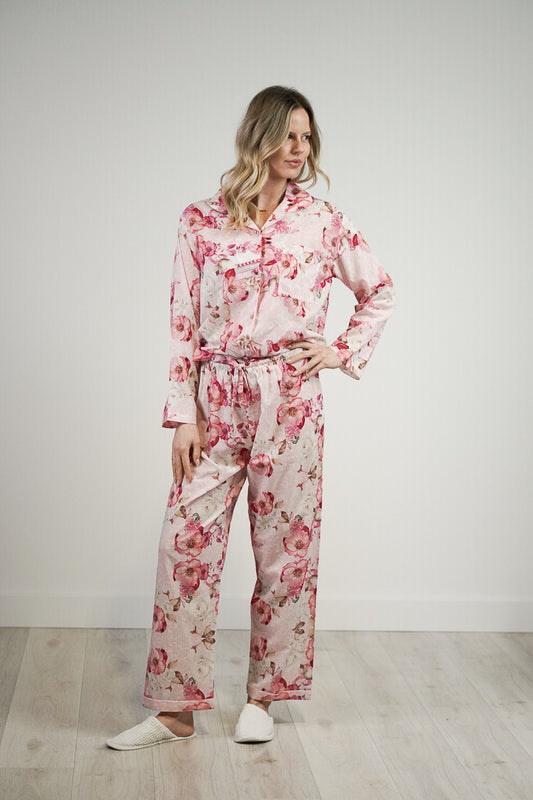 Peony Garden Long Pj Set