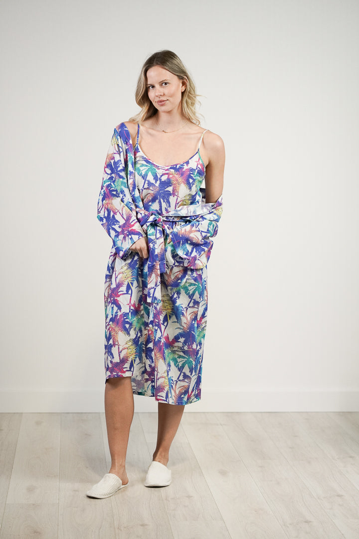 Palm Tree Mirage Kimono