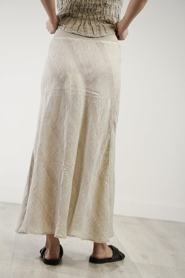 Fia Shirred Top Natural