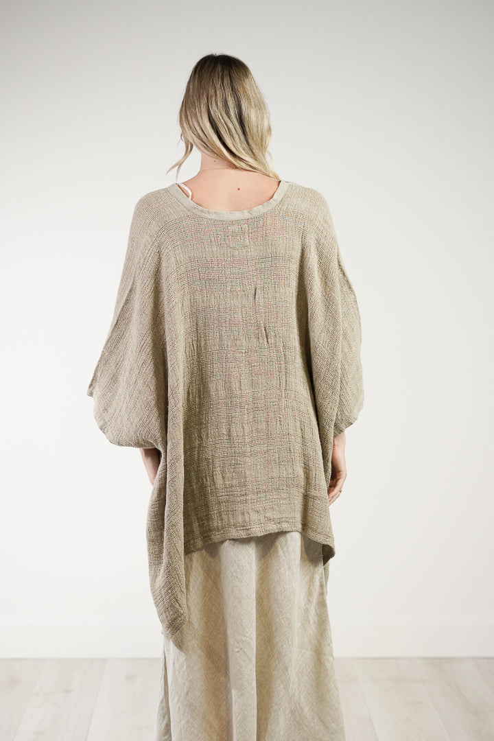Carmen Cardigan Textured Natural