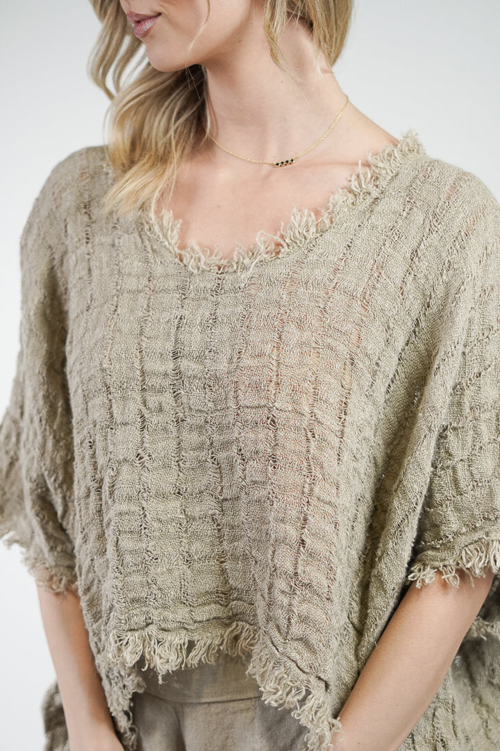 Sarita Linen Top