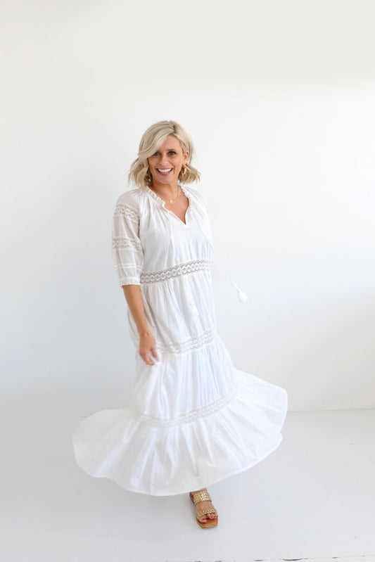 Crete White Dress
