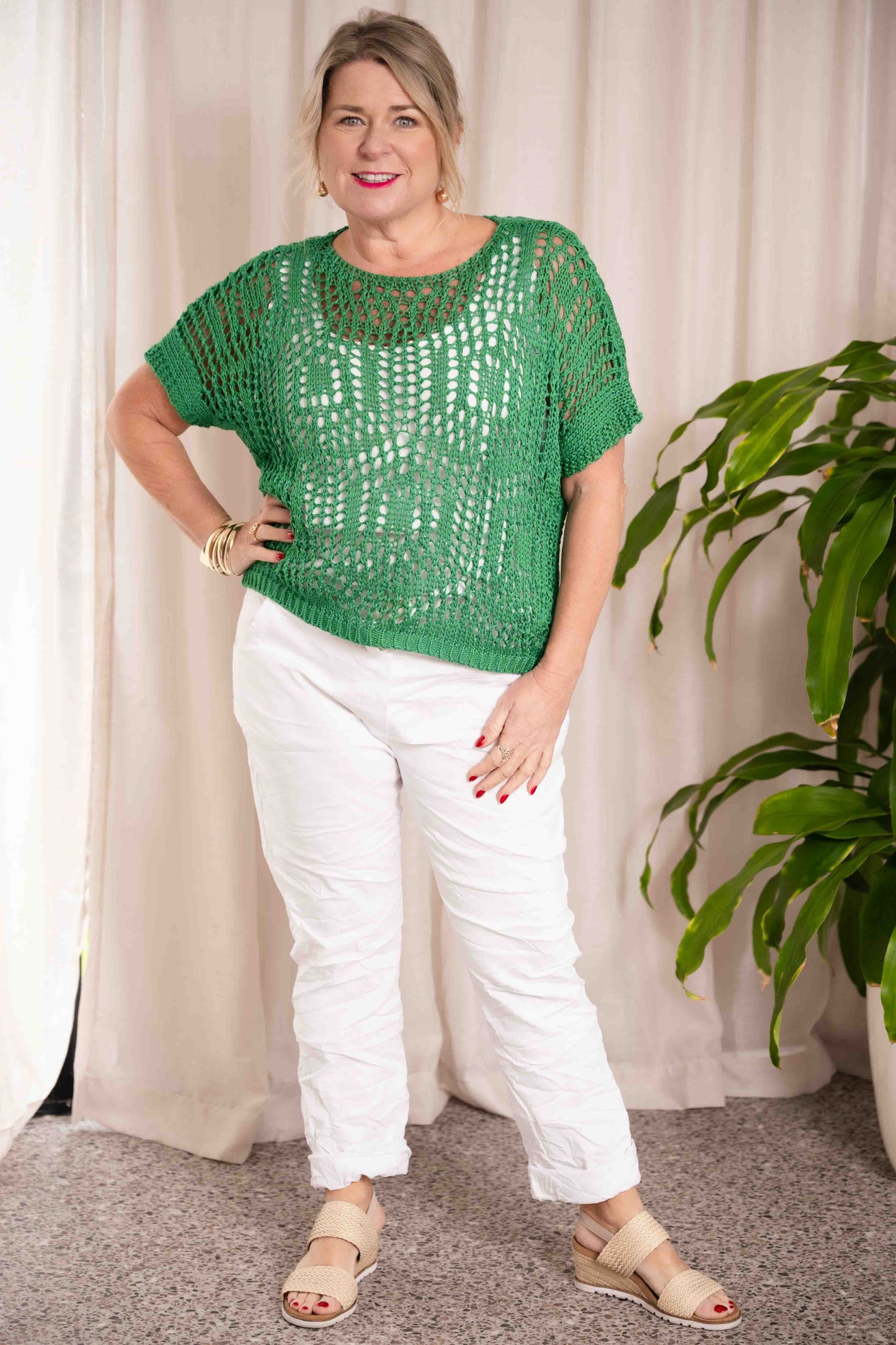 Mia Knit | Green