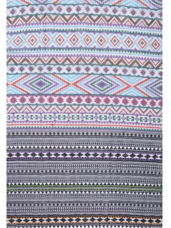 Cotton Kilim Pattern Scarf - 46206