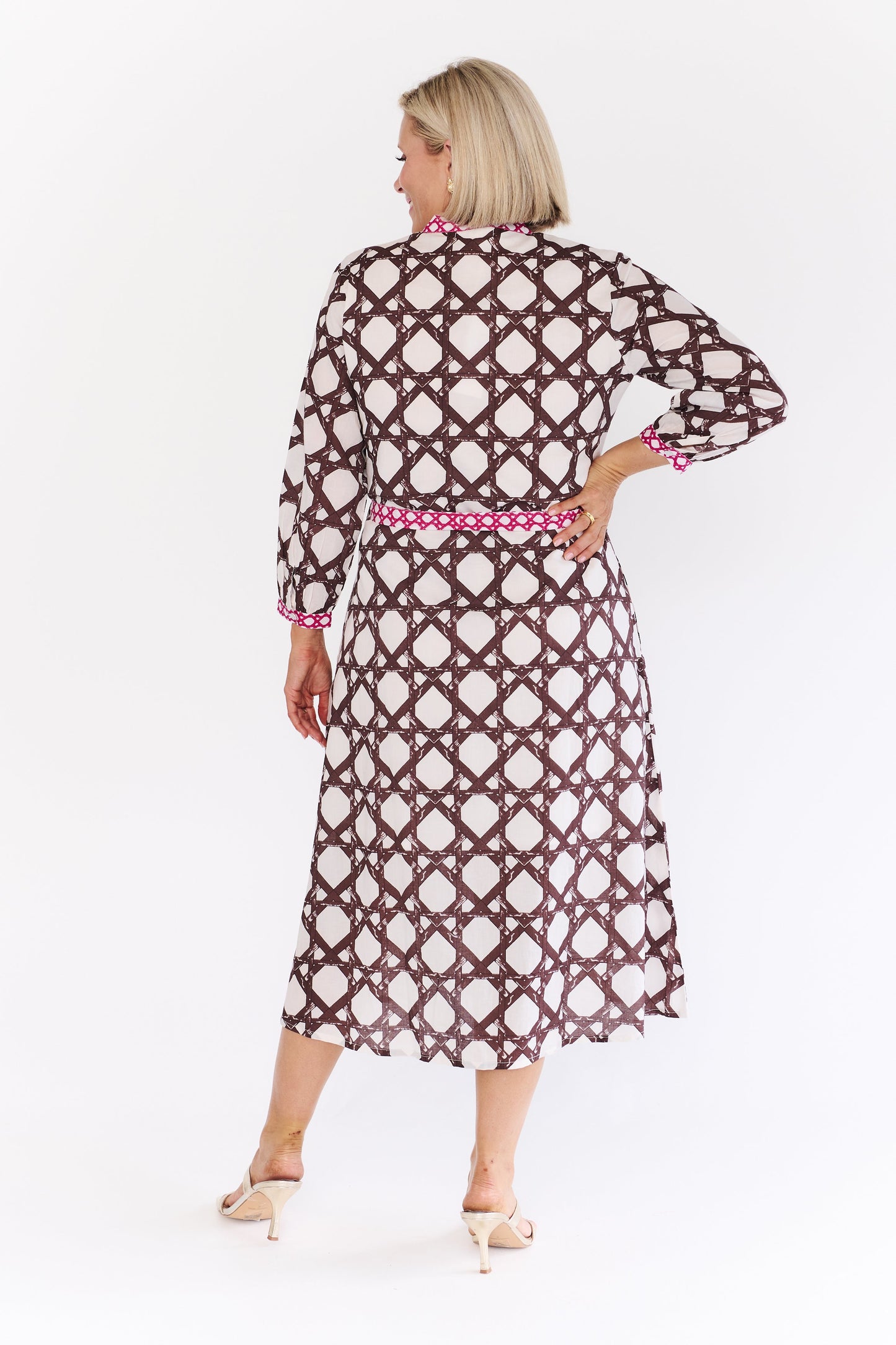 ELYSE CHOCOLATE DRESS