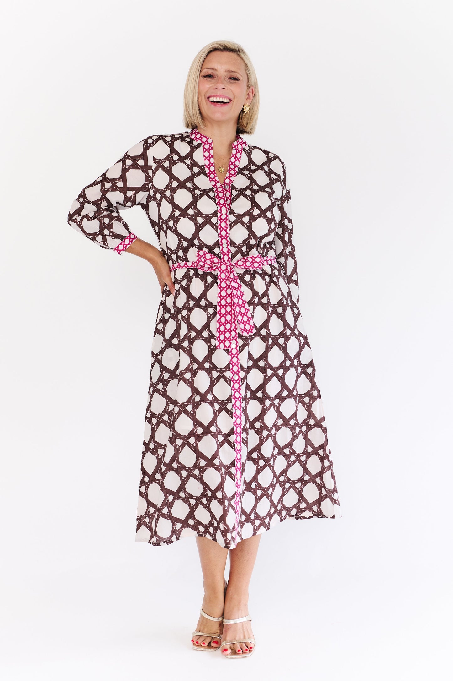 ELYSE CHOCOLATE DRESS