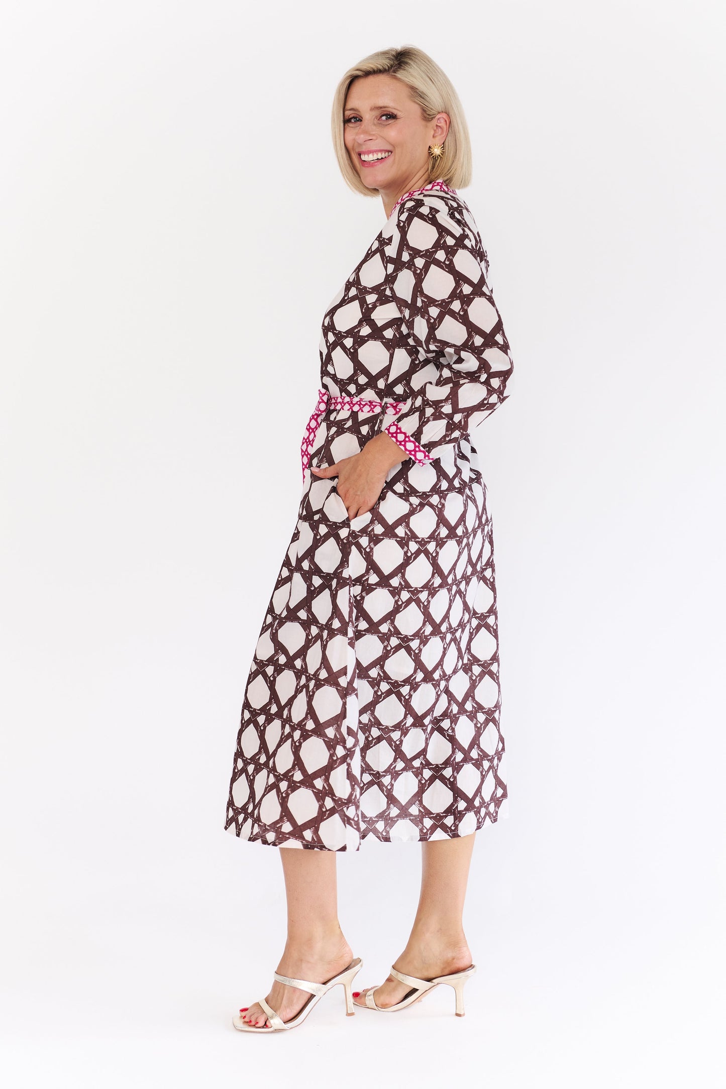 ELYSE CHOCOLATE DRESS