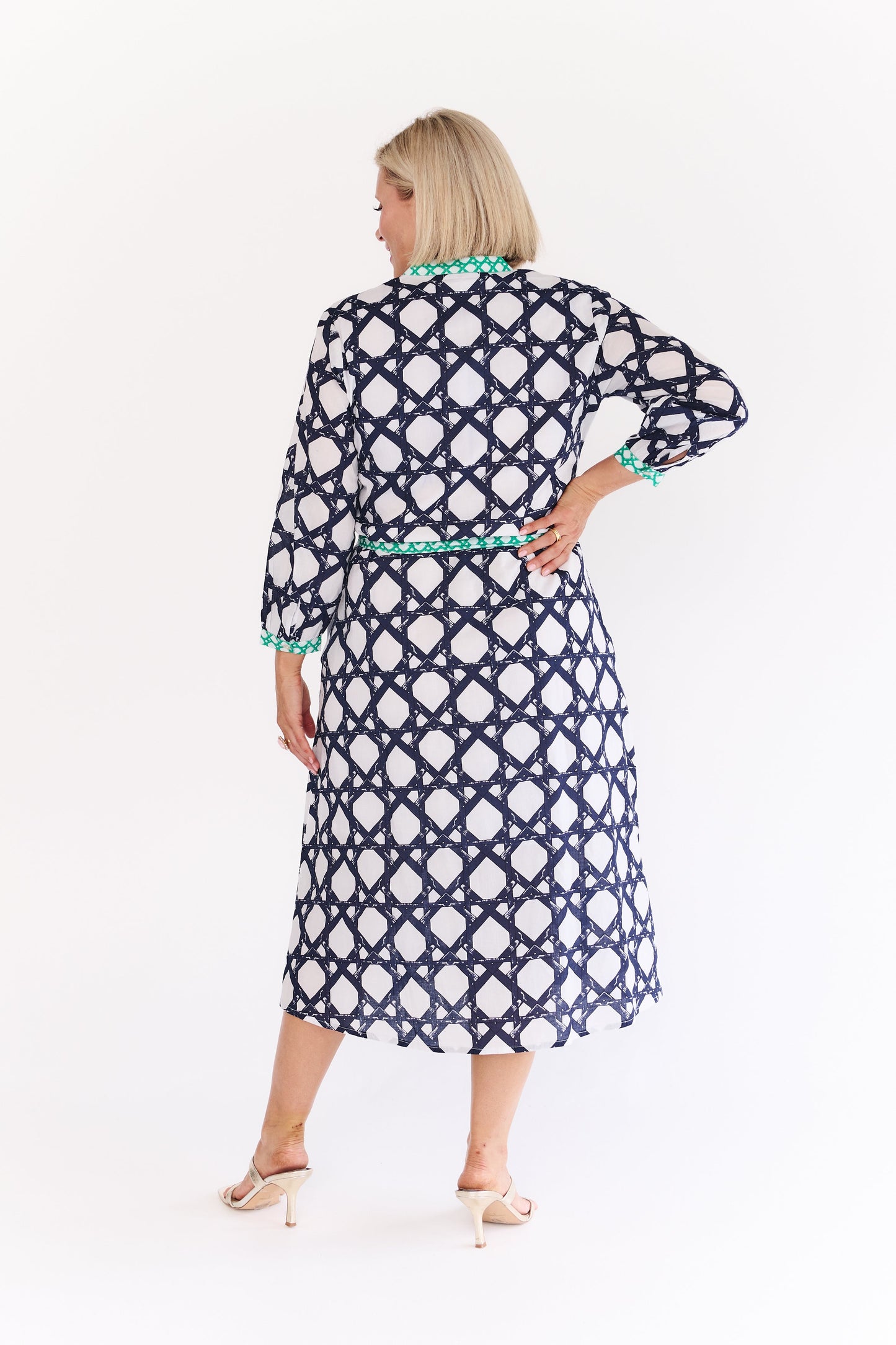 ELYSE BLUE DRESS