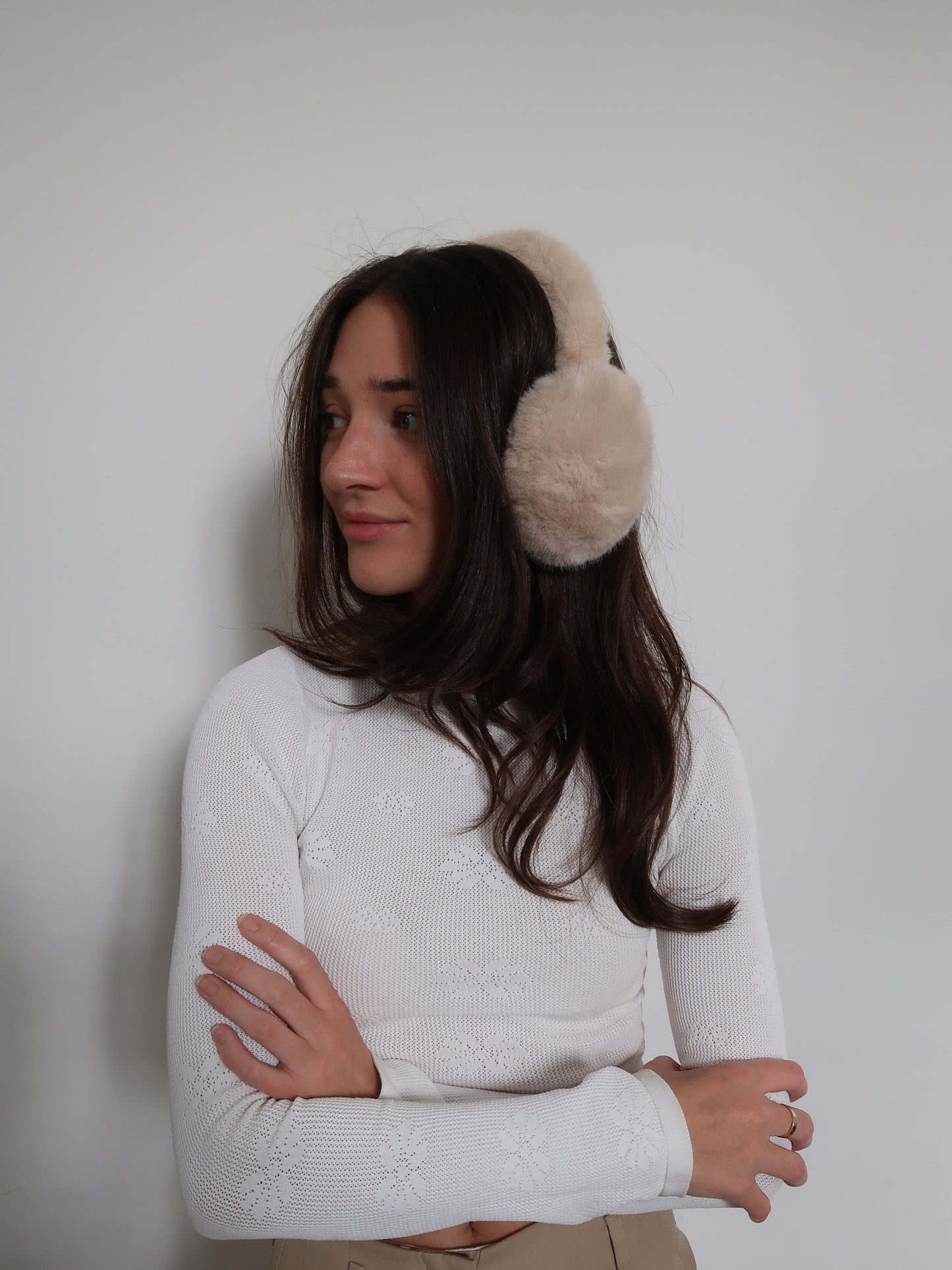 EAR MUFFS - BEIGE EM003