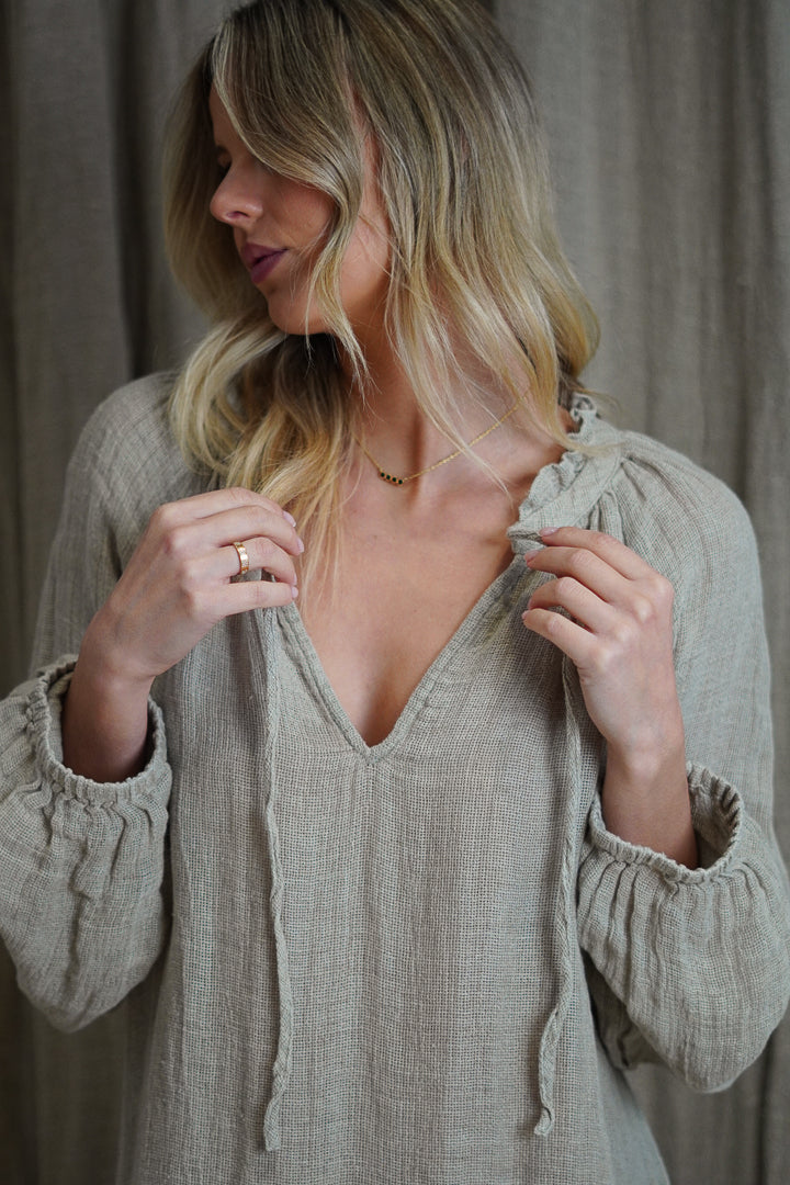 Emma Dress Natural