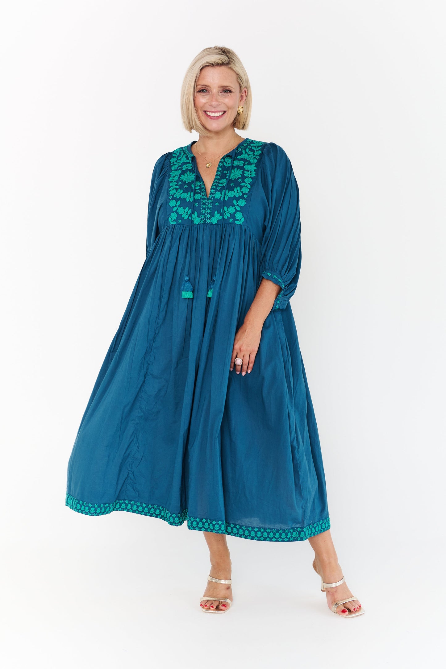 FIESTA BLUE DRESS