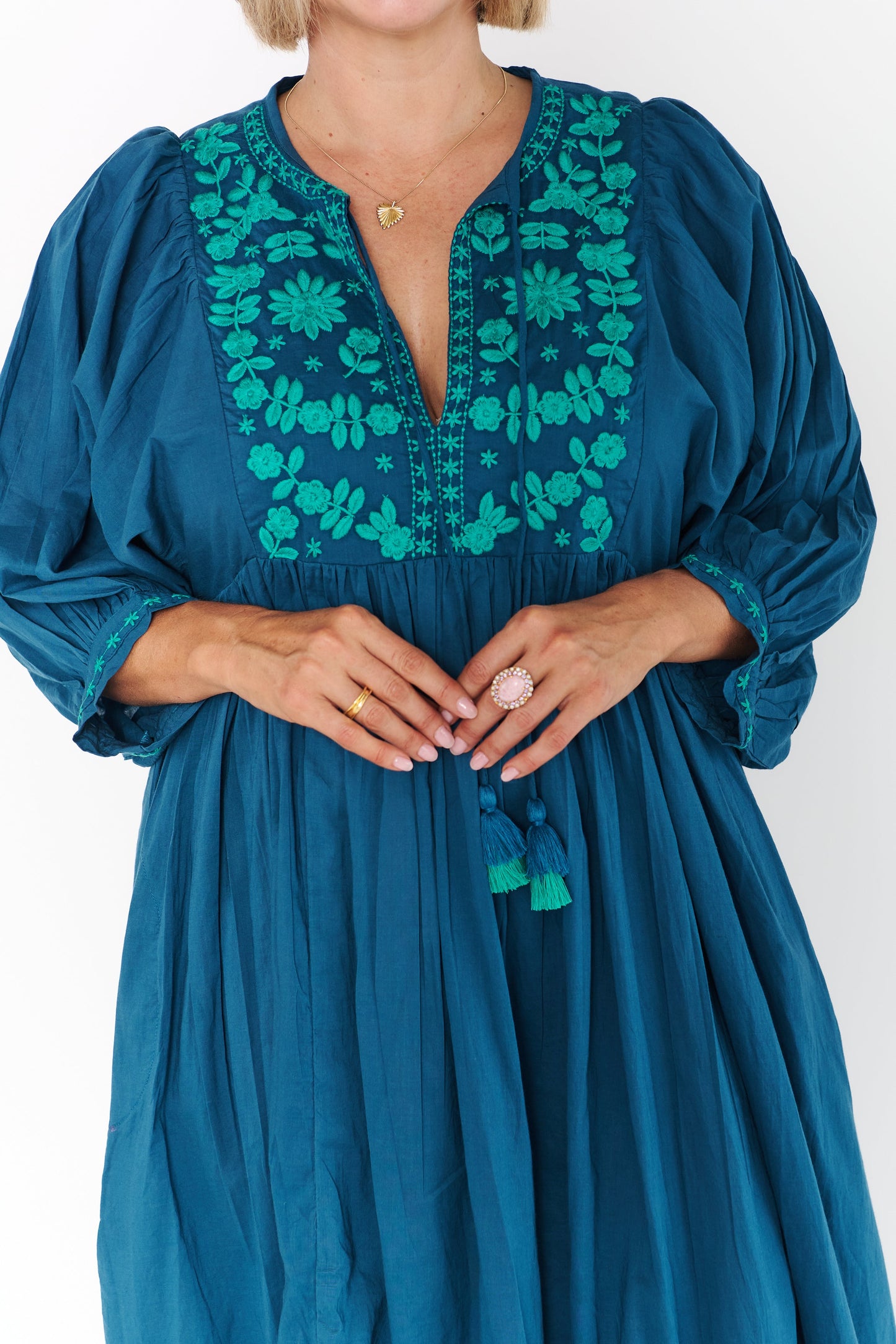 FIESTA BLUE DRESS