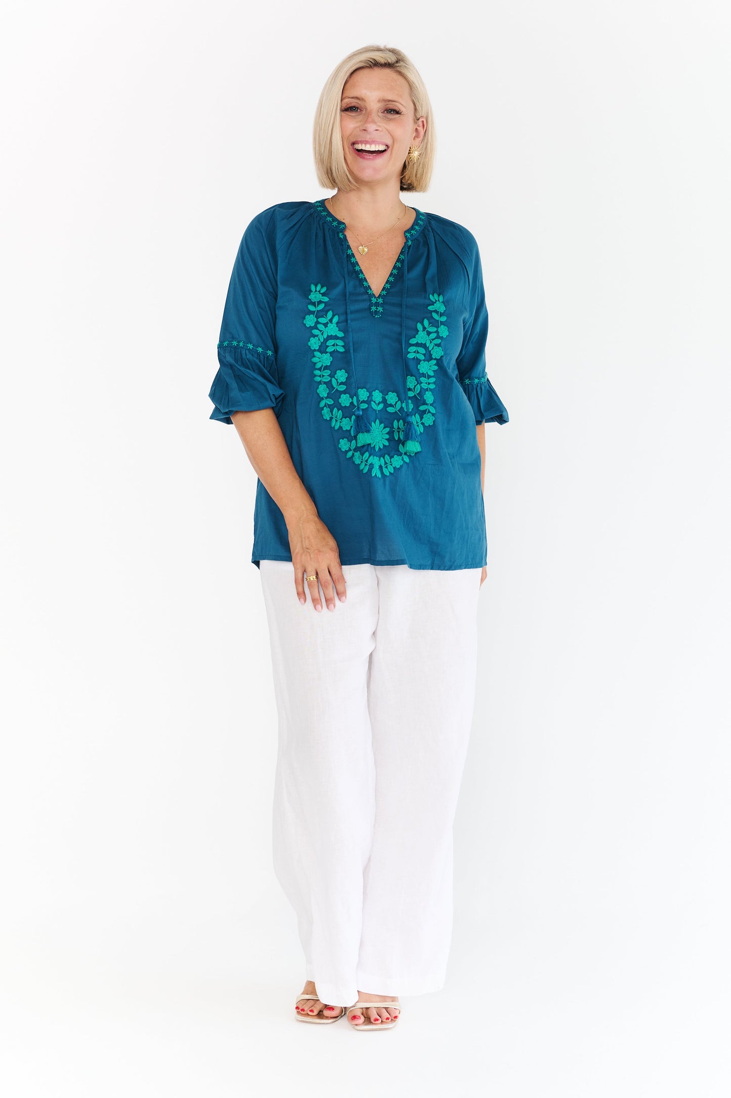 FIESTA BLUE SHIRT